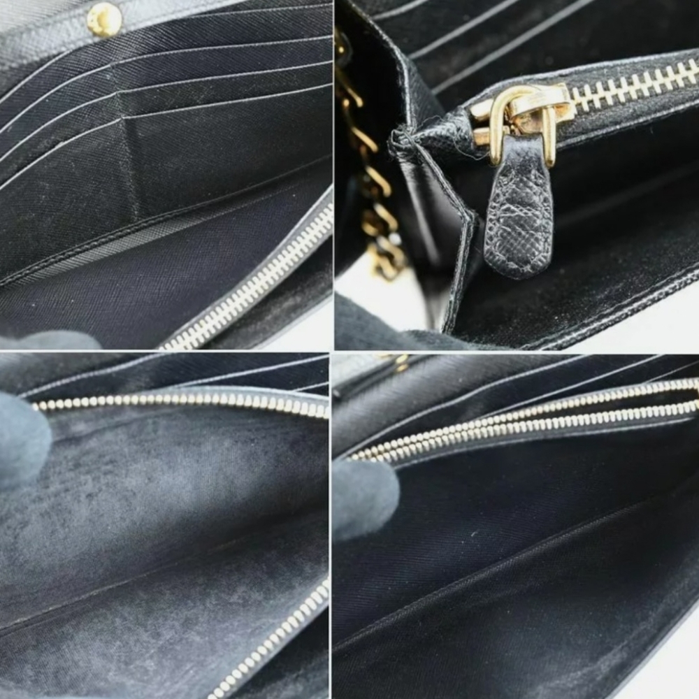 Prada Saffiano Wallet on a Chain - Picture 8 of 8